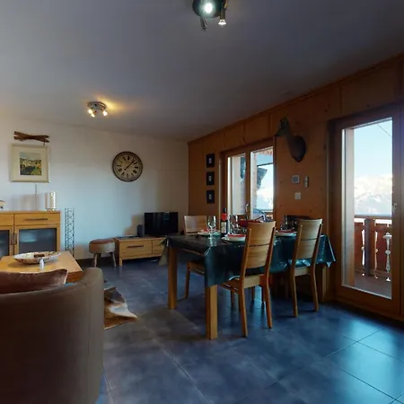 Apartament Hauts De Hv1 011 - Sauna 4 Per Veysonnaz